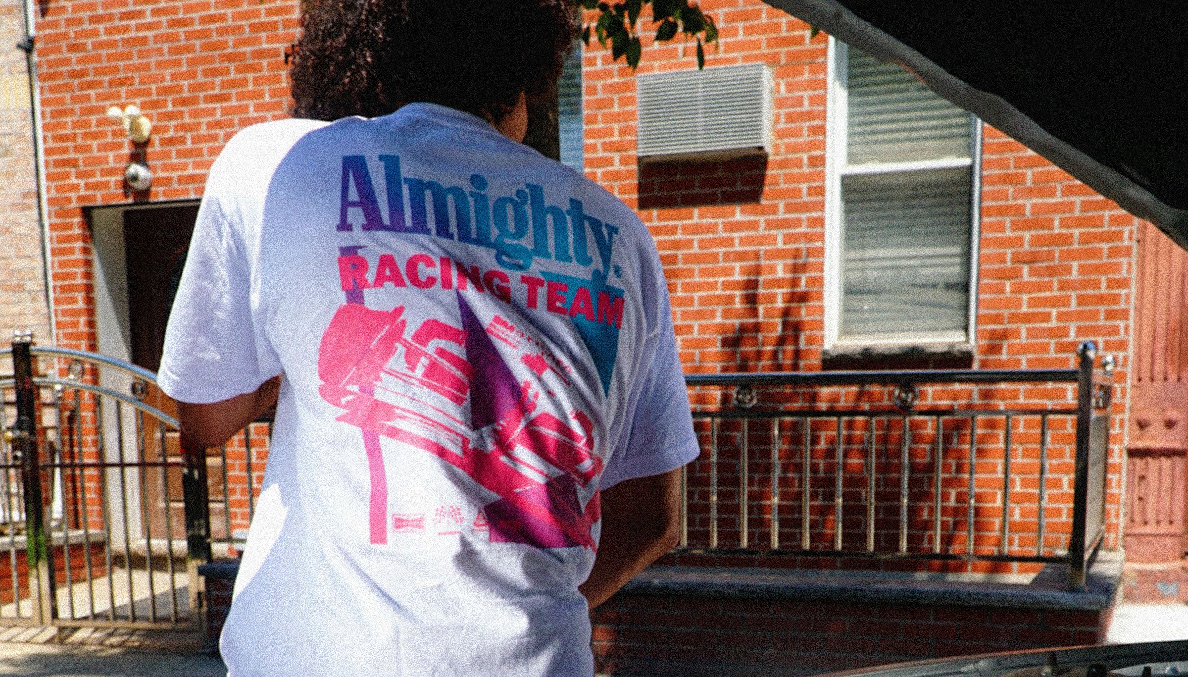 RACE T-SHIRT - WHITE