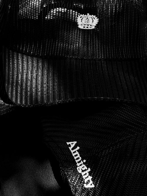 ALMIGHTY CROWN FULL MESH SNAPBACK