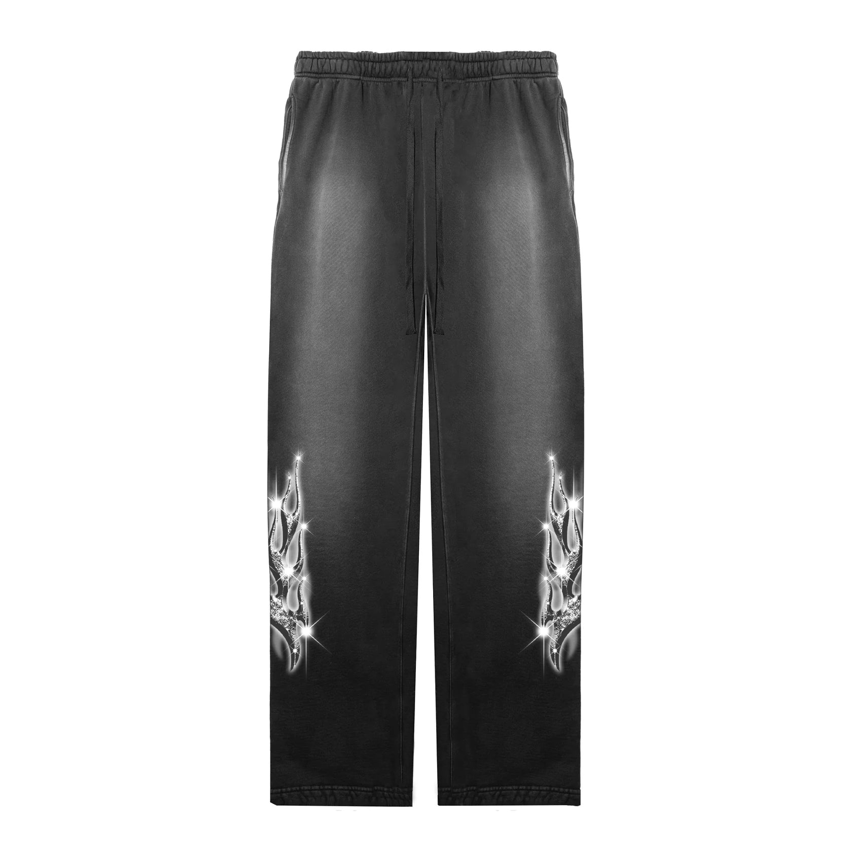METAL STRAIGHT LEG SWEATPANT