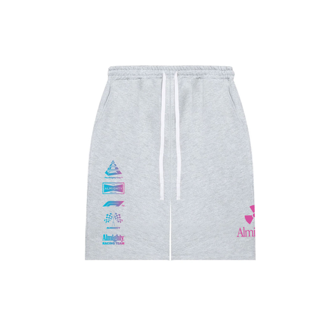 RACE SWEATSHORT -  HEATHER