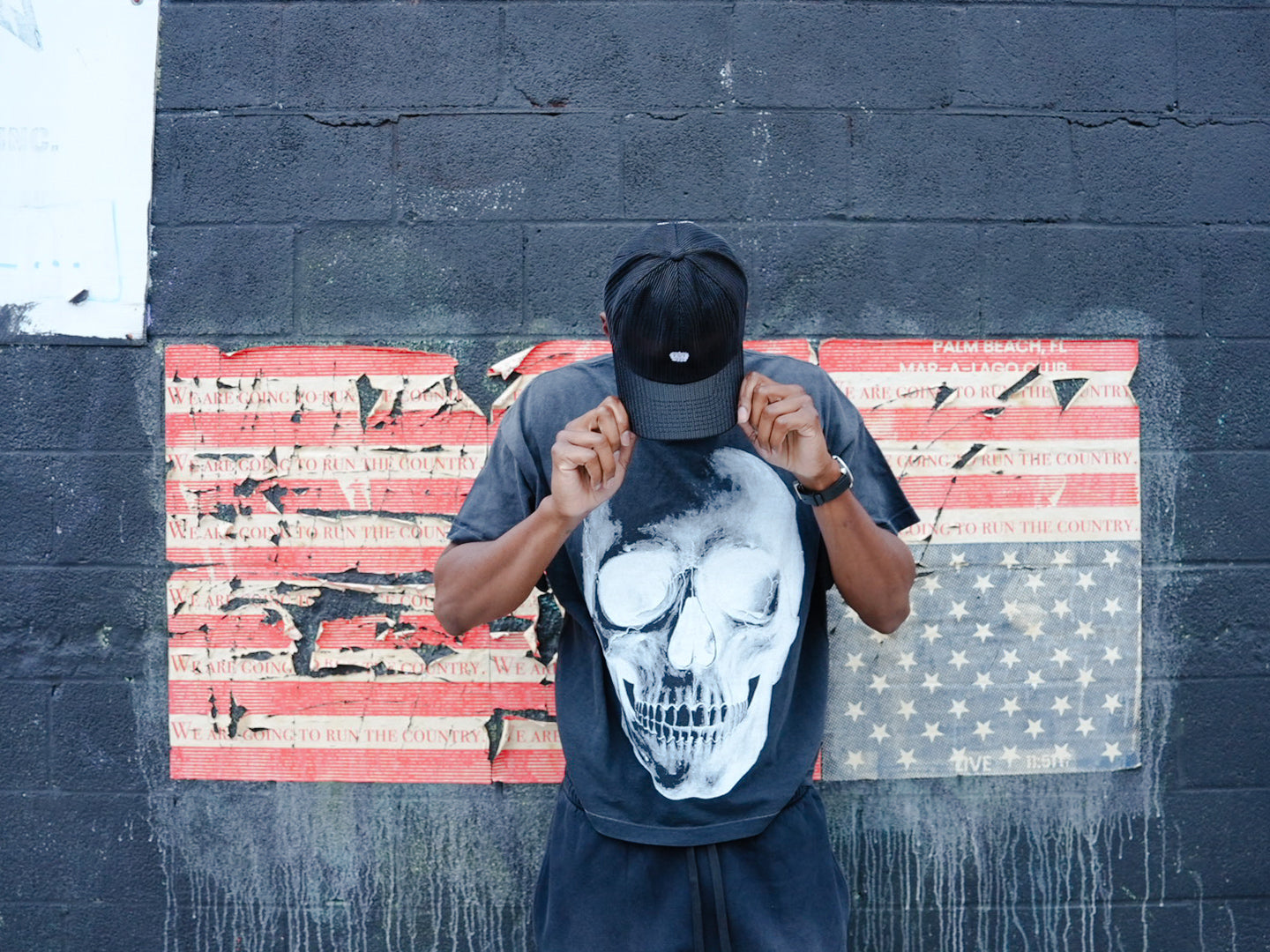 ALMIGHTY CROWN FULL MESH SNAPBACK
